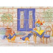 imagine tile French Country 24 in. x 18 in. Ceramic Mural Wall Tile (3 sq. ft. / case)