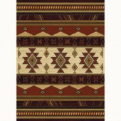 United Weavers Southwest Wind Auburn 7 ft. 10 in. x 10 ft. 6 in. Contemporary Area Rug