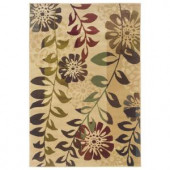 Delray Lin Ivory 5 ft. x 7 ft. 6 in. Area Rug
