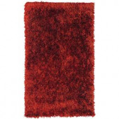 Lanart Electric Ave Coral 8 ft. x 10 ft. Area Rug