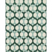 Loloi Rugs Weston Lifestyle Collection Blue Green 7 ft. 9 in. x 9 ft. 9 in. Area Rug