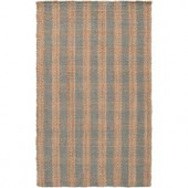 Surya Country Living Pussywillow Gray 3 ft. 6 in. x 5 ft. 6 in. Area Rug