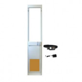 High Tech Pet PX-2 96 in. x 18 in. Electronic Pet Patio Door for Sliding Glass Doors