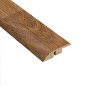 Palace Oak Light 12.7 mm Thick x 1-3/4 in. Wide x 94 in. Length Laminate Hard Surface Reducer Molding