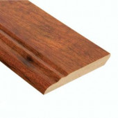 Hampton Bay High Gloss Keller Cherry 12.7 mm Thick x 3-13/16 in. Wide x 94 in. Length Laminate Wall Base Molding