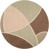 Artistic Weavers Meredith Brown 8 ft. Round Area Rug
