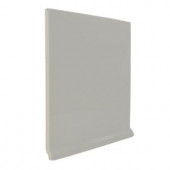 U.S. Ceramic Tile Color Collection Bright Taupe 6 in. x 6 in. Ceramic Stackable Left Cove Base Corner Wall Tile