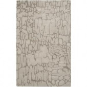 Rizzy Home Fusion Beige 8 ft. x 10 ft. Print Area Rug