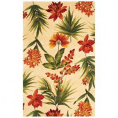 Kas Rugs Traditional Tropics Ivory 7 ft. 9 in. x 10 ft. 6 in. Area Rug