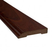 SimpleSolutions Brazilian Jatoba 9/16 in. Thick x 3-1/4 in. Wide x 94.5 in. Length Laminate Wallbase Molding