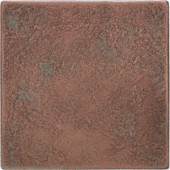 Daltile Castle Metals 4-1/4 in. x 4-1/4 in. Aged Copper Metal Wall Tile