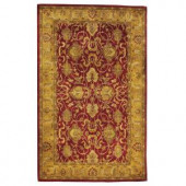 Home Decorators Collection Rochelle Red 8 ft. x 11 ft. Area Rug