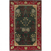 Artistic Weavers Palermo Red 5 ft. x 8 ft. Area Rug