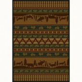 United Weavers Pine Valley 5 ft. 3 in. x 7 ft. 6 in. Contemporary Lodge Area Rug