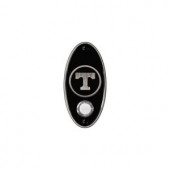 NuTone College Pride University of Tennessee Wireless Door Chime Push Button - Satin Nickel