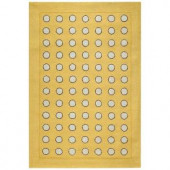 Home Decorators Collection Dottie Yellow 8 ft. 3 in. x 11 ft. 6 in. Area Rug