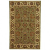 Safavieh Heritage Green/Gold 6 ft. x 9 ft. Area Rug