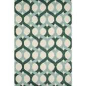 Loloi Rugs Weston Lifestyle Collection Blue Green 5 ft. x 7 ft. 6 in. Area Rug