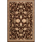 Natco Annora Brown 7 ft. 10 in. x 10 ft. 10 in. Area Rug