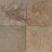 Daltile Natural Stone Collection China Apricot 12 in. x 12 in. Slate Floor and Wall Tile (10 sq. ft. / case)