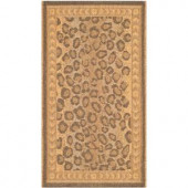 Safavieh Courtyard Natural/Gold 2.6 ft. x 5 ft. Area Rug