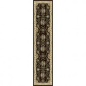 Home Dynamix Sapphire Brown 1 ft. 9 in. x 7 ft. 2 in. Area Rug