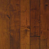 Millstead Hand Scraped Maple Spice Engineered Hardwood Flooring - 5 in. x 7 in. Take Home Sample