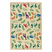 Kaleen Indra Shar Ivory 7 ft. 6 in. x 9 ft. Area Rug