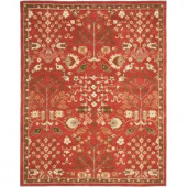 Safavieh Heritage Red/Green 7.5 ft. x 9.5 ft. Area Rug