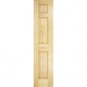 Masonite Smooth 6-Panel Solid Core Unfinished Pine Interior Door Slab