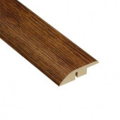 Hampton Bay Oak Burnt Caramel 12.7 mm Thick x 1-3/4 in. Wide x 94 in. Length Laminate Hard Surface Reducer Molding