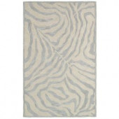 LR Resources Fashion Taupe and Silver 7 ft. 9 in. x 9 ft. 9 in. Plush Indoor Area Rug