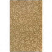 BASHIAN Verona Collection Toffee Beige 3 ft. 6 in. x 5 ft. 6 in. Area Rug