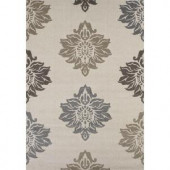 United Weavers Souffle Cream 7 ft. 10 in. x 11 ft. 2 in. Area Rug