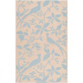 Surya Angelo:HOME Winter Sky Blue 3 ft. 3 in. x 5 ft. 3 in. Contemporary Area Rug