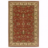 Home Decorators Collection Toulouse Red 8 ft. x 11 ft. Area Rug