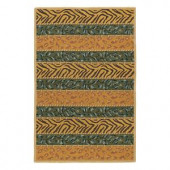 Kaleen Indra Sharab Olive 7 ft. 6 in. x 9 ft. Area Rug