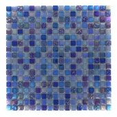 Splashback Tile Capriccio Battipaglia 12 in. x 12 in. Glass Floor and Wall Tile