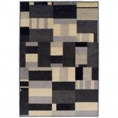 Achim Easton Shadow Boxes 62 in. x 91 in. Area Rug