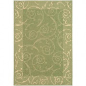 Safavieh Courtyard Olive/Natural 8 ft. x 11 ft. Area Rug