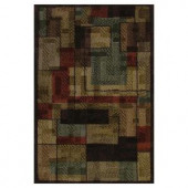 Mohawk Home Brown Pattern 2 ft. 6 in. x 3 ft. 10 in. Ralston Heritage Accent Rug