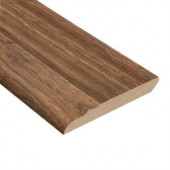 Home Legend Authentic Walnut 12.7 mm Thick x 3-13/16 in. Wide x 94 in. Length Laminate Wall Base Molding
