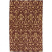 Artistic Weavers Vale Wine 2 ft. x 3 ft. Accent Rug