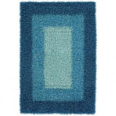 Chandra Paramera Blue 7 ft. 9 in. x 10 ft. 6 in. Indoor Area Rug