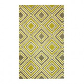 Home Decorators Collection Insignia Green 2 ft. x 3 ft. Area Rug